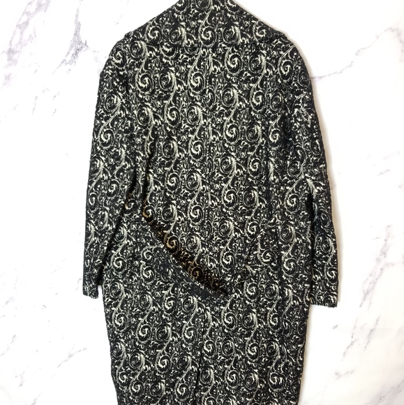 EGGG Long Knee Length, Single Button Coat, Size 44 (Italian) - Picture 5 of 10